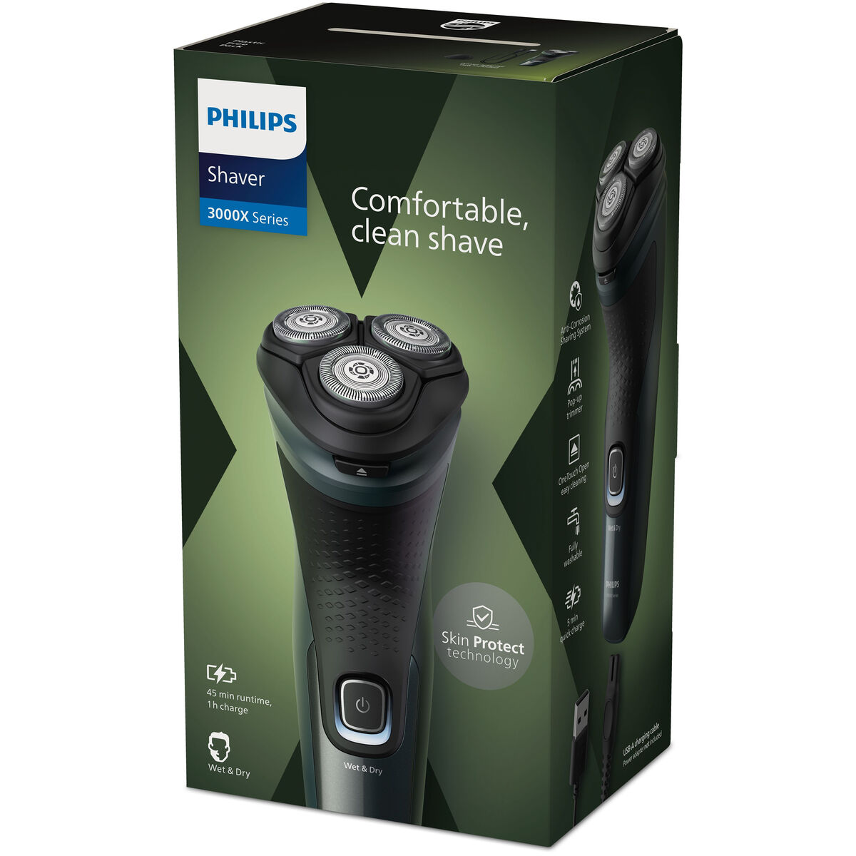 Aparat de Ras Electric Reîncărcabil Philips